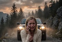 My husband drove me up a dark mountain for a surprise picnic, then suddenly abandoned me with no cell service. Minutes later, the police called with horrifying news: “Your husband just went over a cliff.” But the biggest nightmare wasn’t the crash—it was the fact that the sister supposedly in the car with him was sitting right beside me.