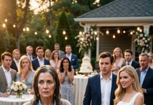 My son’s fiancée sprayed me with a garden hose at their engagement party and told me people like me didn’t belong at a wedding. She had no idea the mansion, the land, and the money behind their plans belonged to me.