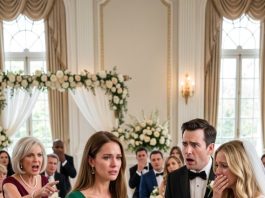 For two years, my ex-husband told everyone I was the reason we never had children. He invited me to his wedding to flaunt his pregnant bride. I walked in holding my twins’ hands and carrying a folder containing the secret he had spent years hiding.