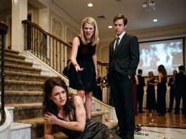 She Pushed Me Down Marble Stairs On My Anniversary And Smirked. But Before She Could Celebrate, The Massive TV Screen Suddenly Turned On…