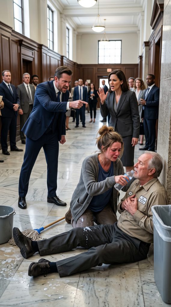 Woman_helping_janitor_in_hallway_2K_20261001201055