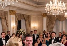 My husband laughed and called me “just a housewife” in front of his entire office. He stopped laughing the moment I pulled out the ownership papers showing I owned his company, and his face turned ghost white as I made my first executive decision.