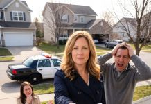 My childhood friend stood on my porch with suitcases, announcing my house was hers. My husband smiled—until I exposed the mistake that ruined them both.
