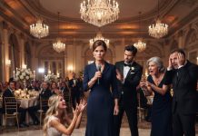 My daughter called me ‘staff’ at her own lavish wedding and pretended we were total strangers. Her wealthy in-laws openly mocked my dress, so I took the microphone and made one announcement that ruined their entire night.