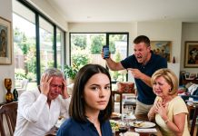 When my father publicly humiliated me in front of 35 party guests, my entire family laughed and clapped. I simply whispered, “You’ll wish you hadn’t said that.” They called me a harmless failure—until seven days later, when 68 missed calls and a desperate message from Dad proved they were dead wrong.