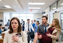 I HELD THE ULTRASOUND OF OUR SEVEN-WEEK BABY WHILE MY HUSBAND RUSHED HIS MISTRESS TO THE ER AND CRIED, “SAVE MY WIFE AND MY SON!” MY HEART SHATTERED, BUT I SAID NOTHING. BY NIGHTFALL, I WAS GONE—with a secret he never imagined.