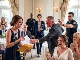 My family gathered 40 people for the moment I would “give” my pregnant sister my house. They never expected the manila folder I opened at the microphone to destroy their perfect plan before everyone watching.