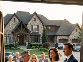 After nineteen years of marriage, my husband flew our children to Italy to watch him marry a younger woman. He ordered me to leave our home before they returned. Three days later, he stood outside with his new wife and furious parents, unable to unlock the door. My attorney stepped forward with a folder, and his confident smile vanished.