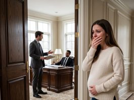 SHE CAME TO BRING HIM A CUP OF TEA, NEVER EXPECTING TO HEAR HIM AND HIS BROTHER DISCUSS KEEPING HER BABY BOY WHILE THROWING HER AWAY. HEARTBROKEN AND HUMILIATED, SHE WALKED AWAY IN SILENCE—BUT ONE DAY, HIS FAMILY WOULD PAY FOR EVERY CRUEL WORD.