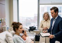 She Received Divorce Papers Right After Giving Birth, but Her Husband Had No Idea Who She Really Was