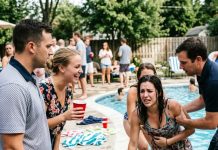 It was just a joke, my sister laughed as guests pulled me out of the pool. I couldn’t lift my arm, and she knew about my injury. Everyone heard her laughing. But her fiancé heard something else. He slowly turned and looked at my sister…