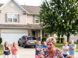 My neighbor called the cops on my daughter’s lemonade stand. I thought it was a joke until officers raided our yard.