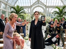 Mom texted me to stay away from my sister’s wedding to a wealthy millionaire. Then I saw his photo, froze for five seconds, and burst out laughing because she had zero clue who he actually was.