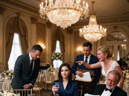 “This restaurant is way above your budget,” my sister sneered at her wedding dinner while Dad told me to stick to fast food, but I just kept eating until the hotel manager walked up and asked if he should cancel their event refund.