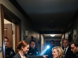 “Why can’t I get into my own apartment?” I asked, pulling at the locked door. It turned out my mother-in-law had changed the locks while I was away. My fiancé calmly shrugged, “Mom decides who gets to live here.” I smiled slightly. “Perfect. Then now it’s my turn to decide.” Her scream echoed through the entire building.