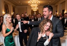 She tore a waitress’s blouse open at a $6 million gala while 600 guests filmed. Then a voice said, “Take your hand off my wife.”