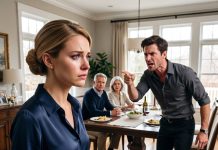 At our first family dinner, my husband barked: “Go eat at the women’s table!” I smashed my plate down and swore never to swallow a single bite under his roof again. His family laughed in my face—until reality hit them.