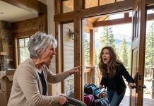 We heard you bought a new mountain home, so we brought our stuff to move in with you! she announced confidently. But the moment she stepped inside, the freeloader froze in shock at what she saw. The schemer never imagined what was waiting for her…