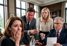 I cared for my dying father-in-law while my husband waited for his $75 million inheritance. After the funeral, he threw me out. Then the lawyer reached the final page of the will.