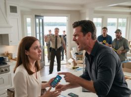 My brother-in-law took over my lake house, called me useless, and ordered me to leave. I stayed quiet, opened the security app, and let the sheriff hear what he admitted next.