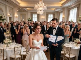 I refused to move my wedding for my sister’s Bali retreat, so my parents boycotted it to teach me humility. Then my husband opened a blue folder in front of 200 guests.
