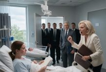 Just twelve hours after I gave birth, my stepmother attacked me in my hospital room and demanded I sign away my parents’ $1.3 billion inheritance. I refused. Then seven men in black suits walked through the door, followed by a man she believed had been dead for two years.