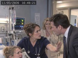 My husband watched his mother burn me, then warned me to be “careful” about what I told the paramedics. Hours later, he stood beside my hospital bed pretending to be a concerned husband—until one nurse asked him a simple question about how boiling oil could possibly splash that way.