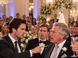 AT MY BROTHER’S WEDDING WITH 350 GUESTS, DAD RAISED HIS GLASS AND MOCKED ME: “WHEN CAN YOU AFFORD A WIFE?” I LOOKED HIM IN THE EYE AND SAID, “8 MONTHS AGO. YOU WERE INVITED. YOUR GOLDEN BOY THREW MY WEDDING PACKAGE IN THE TRASH…”