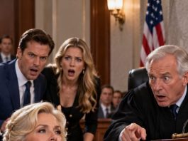 MY MILLIONAIRE HUSBAND LEFT EVERYTHING TO ME, NOT A PENNY TO OUR DAUGHTER. SHE AND HER HUSBAND CALLED ME A SIMPLE HOUSEWIFE AND SUED ME FOR FORGERY. THEY LAUGHED AS I ENTERED COURT—UNTIL THE JUDGE RECOGNIZED ME: “IT’S REALLY YOU?”