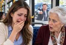 AFTER MY HUSBAND LEFT ME ON THE ROADSIDE, I SAT SOBBING ON A BUS, TERRIFIED I MIGHT HAVE CANCER. AN ELDERLY WOMAN SUDDENLY TOOK MY HAND AND STUDIED MY PALM. “YOUR FATE LINE IS UNLIKE ANYTHING I’VE EVER SEEN,” SHE WHISPERED. THEN SHE LOOKED AT MY MEDICAL RECORDS AND DISCOVERED SOMETHING UNBELIEVABLE…