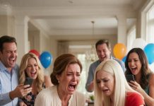 Everyone laughed as my sister destroyed my son’s birthday presents one by one. My little boy begged her to stop, but nobody cared. Then she picked up a wooden chest from his dead father, and my dad whispered, “That was supposed to be destroyed.”