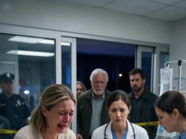 Three adult men held my eight-year-old daughter down while her own grandfather beat her in his driveway. At the hospital, doctors feared a serious brain injury. I thought nothing could be worse than watching my child fight to recover—until she whispered, “Mommy, Grandpa said I’d disappear just like Sophie.”