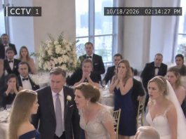 “Your sister is starting a family. Give her the penthouse,” Dad announced into the microphone at her wedding, as if my $5 million home belonged to everyone but me. Almost two hundred people turned to watch my reaction. Before I could answer, my grandfather stood and said one quiet sentence. Suddenly, my parents were begging him not to continue.