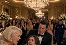 My mother-in-law smiled as she handed me a special cocktail at her charity gala. “I had it made just for you!” she said. Something felt wrong, so I pretended to drink it and quietly switched glasses with my sister-in-law. Twenty minutes later, she collapsed in front of 200 guests. But my husband’s reaction frightened me even more.