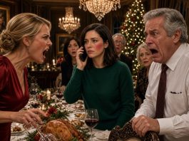 After being slapped three times and called a ‘parasite’ by his father at Christmas dinner, he didn’t scream or fight back. Instead, he pulled out his phone and made one bank call that instantly wiped the smile off his father’s face…