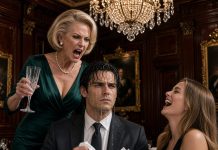 Her mom poured champagne over my head and demanded $150,000 for coming from nothing. My fiancée thought it was hilarious—until I stood up and ended every single contract with their family business…