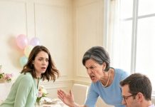 My mother-in-law slapped my 2-year-old daughter at her birthday banquet, snarling, “You useless piece of trash, this girl has defective genetics!” While my husband sat in cowardly silence, I lunged across the table. I slapped him so brutally his glasses flew into his stew, and shoved my mother-in-law straight into her birthday cake. “You’re 30 years old and still can’t defend your own child!” I yelled, grabbing my daughter to leave. They assumed I was a submissive victim, having absolutely no idea that my real revenge had just begun…..