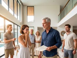 My daughter-in-law gave the last villa key to her parents, telling me to find a budget motel. Ten minutes later, I locked them all outside of my $1.6M estate.