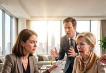 The first time my mother-in-law told me to get out of my own home, she was smiling over coffee in a penthouse I paid $12,000 a month to live in. The second shock was realizing my husband was in on her plan—unaware that her greed was about to land them both in federal handcuffs.