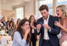 At My Sister’s Baby Shower, She Mocked My $50 Gift Card as a Present From “the Family Failure.” Forty Guests Laughed—Then Her Husband Turned It Over and Went Completely White.