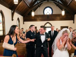“My brother broke my shoulder 5 days before my wedding, and Dad snatched my phone to protect him. 4 days later, my gown vanished, and a text from the venue made my blood run cold.”