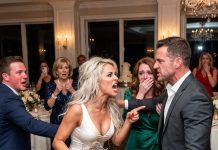 “Dress them properly next time,” my brother’s fiancée sneered in front of everyone. My husband’s six-word reply silenced the room.
