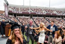 My parents gave my graduation seat to my sister’s boyfriend. Mom texted, “Your sister’s future matters more.” I walked in alone. Then the dean told everyone to stay seated.