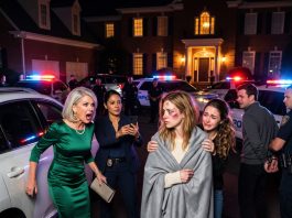 My mother-in-law dumped me in the mountains to steal my money. When she got home from her luxury dinner, the police were waiting, and her smile died.